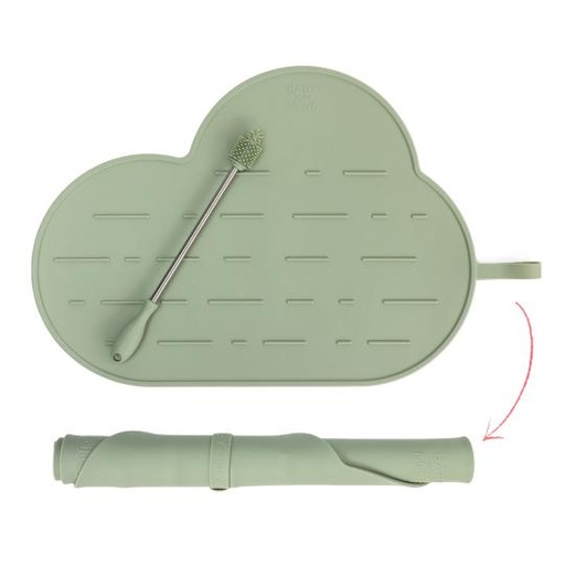 [045756] Owego Tapis d'égouttage et brosse