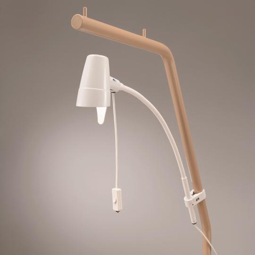 [045800] Burmeier Leeslamp Sira met klem - te bevestigen op de oprichter