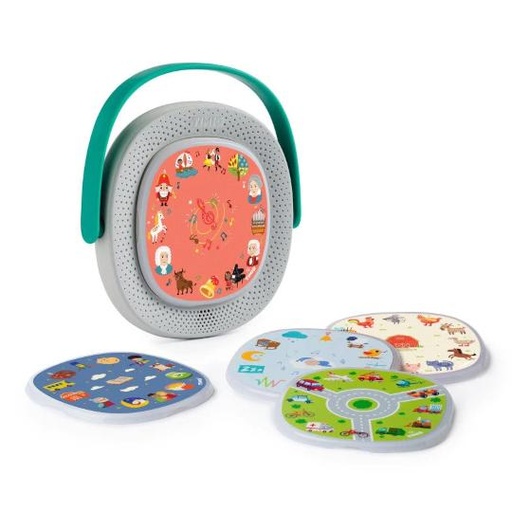 [046174] TIMIO Player + 5 discs (Rechargeable)