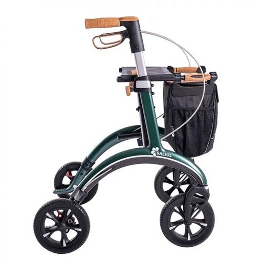 220477 Rollator 4-wiels Saljol Carbon PACKAGE