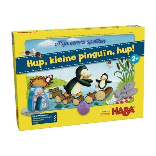 [046279] HABA Mijn eerste spellen 'Hup, kleine pinguïn, hup!'
