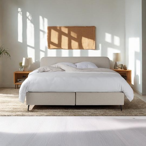 Boxspringset Comfort met Matras Comfort Cool Micropocket 25cm