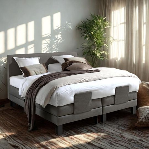 Boxspringset Electric Comfort met Matras Comfort Cool Micropocket 25cm