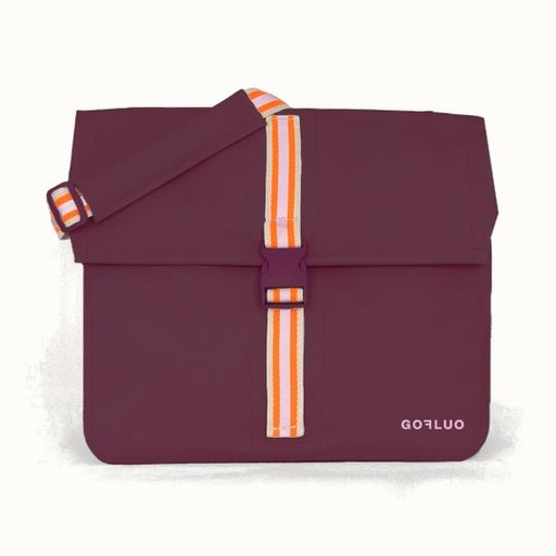[047918] GoFluo fietstas Robin 2.0 Burgundi
