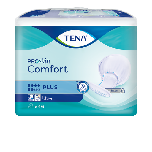 [CO-00339-1] Tena Proskin Comfort Plus (2x46st) (doos)