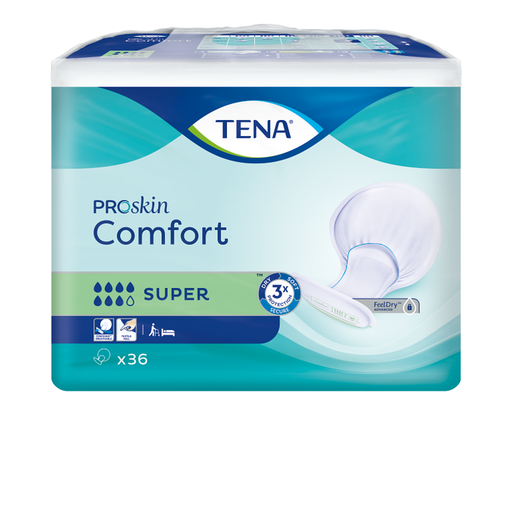 [CO-00341-1] Tena Proskin Comfort Super (2x36st) (doos)