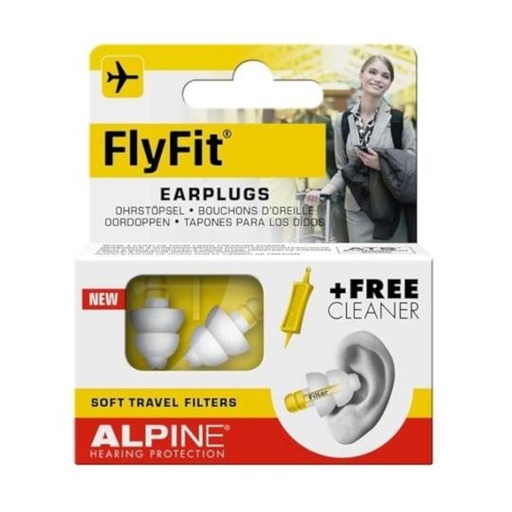 [016304] Sales Alpine FlyFit Bouchons d’oreilles pour Vols et Voyages