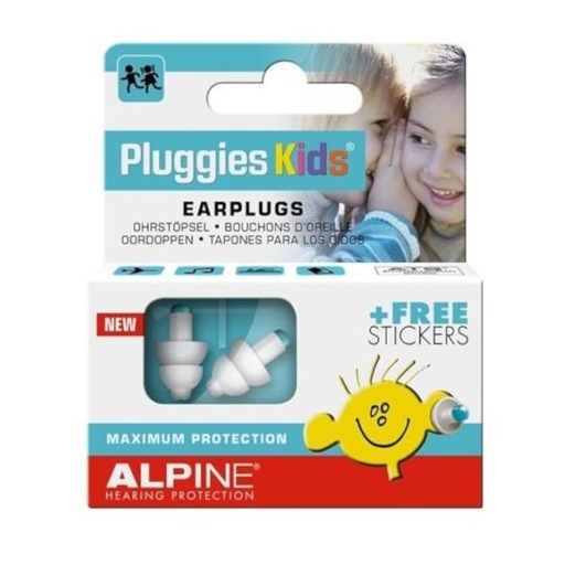 [016300] Alpine Oordopjes Pluggies Kids (paar)
