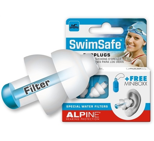 [016303] Alpine Oordopjes SwimSafe 1 paar