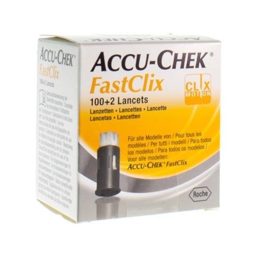 [019369] Accu-chek Fastclix lancetten 102 st.