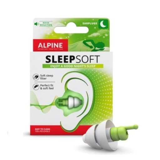 [016299] Alpine Oordopjes SleepSoft 1 paar